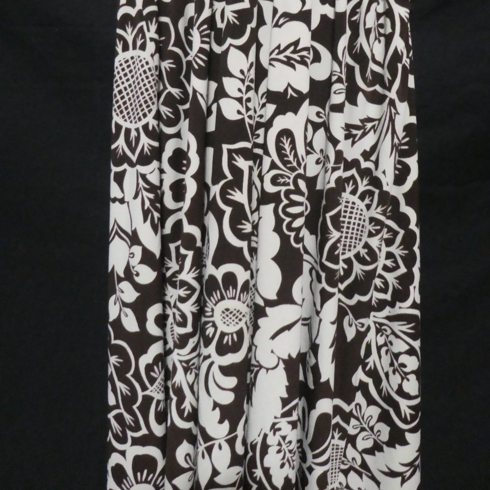 JESSICA | small | Made In Canada | Brown Floral Dress | Tie Back | NWOT - Picture 6 of 11